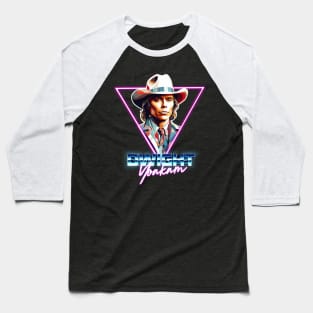 funny dwight yoakam neon shirt design Baseball T-Shirt